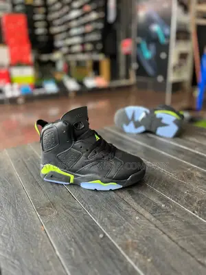 Kid's Nike Air Jordan 6 Retro Electric Green