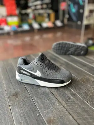 Nike Air Max 90 Sneaker Shoes Iron Grey Kid's