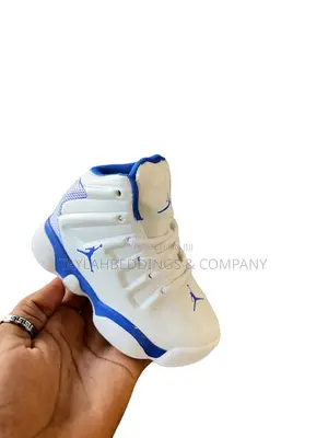 Kid's Air Jordan White Sport Royal