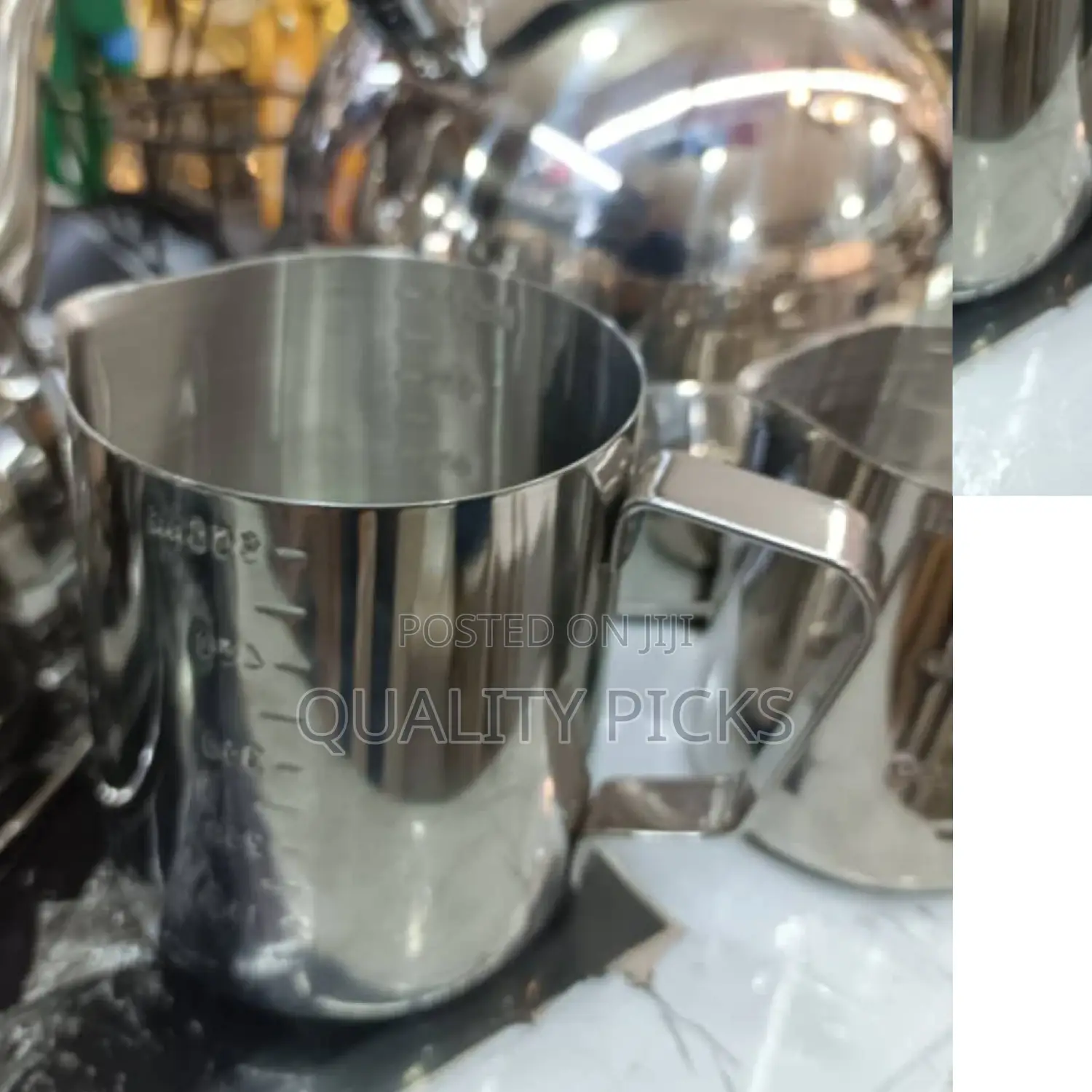 Stainless Milk Jar