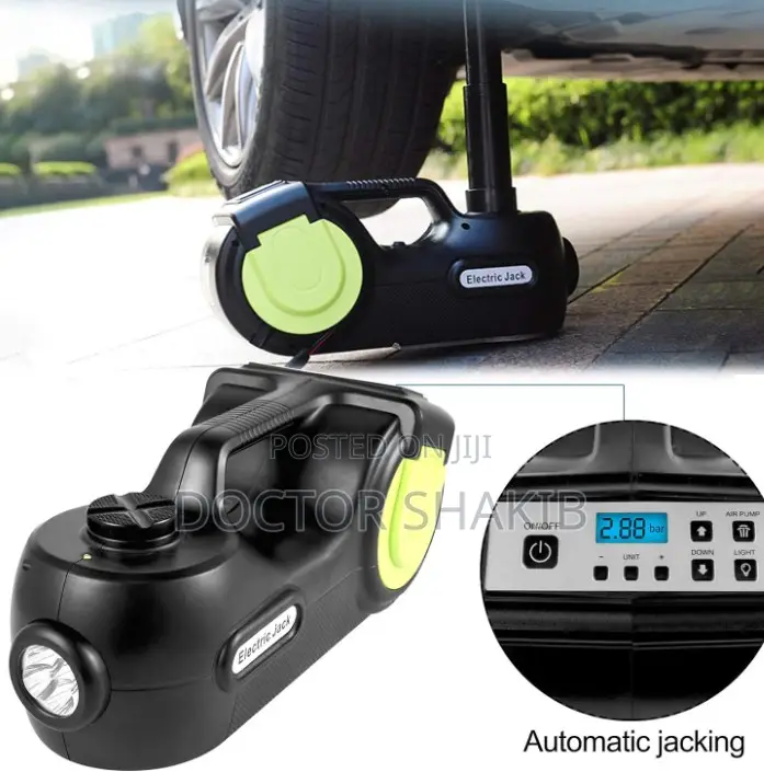 Automatic Electric Car Hydraulic Jack With Time Compressor