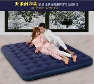 New 5 By 6 Flocked Air Mattress