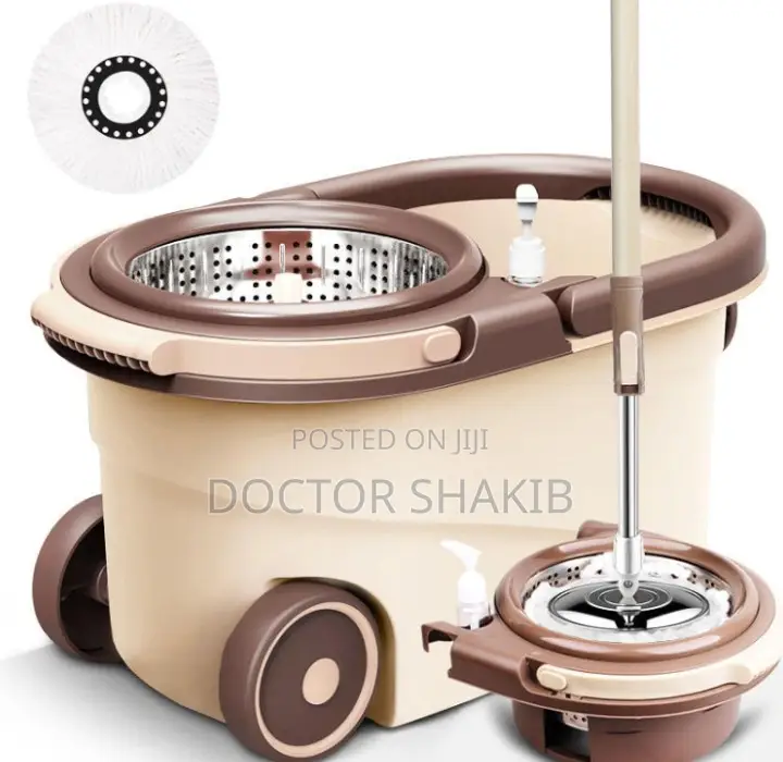 Multipurpose Rotatable Spin Household Mop With a Bucket