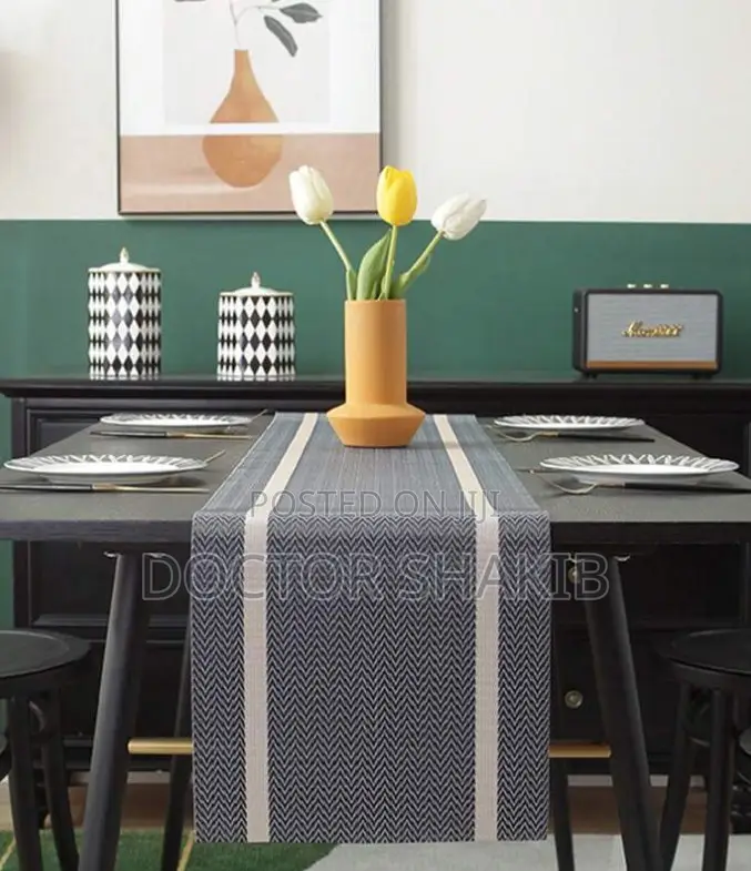 1pc New Design Striped Washable Placemat