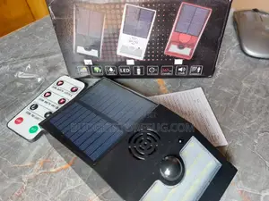 Solar Alarm Lamp