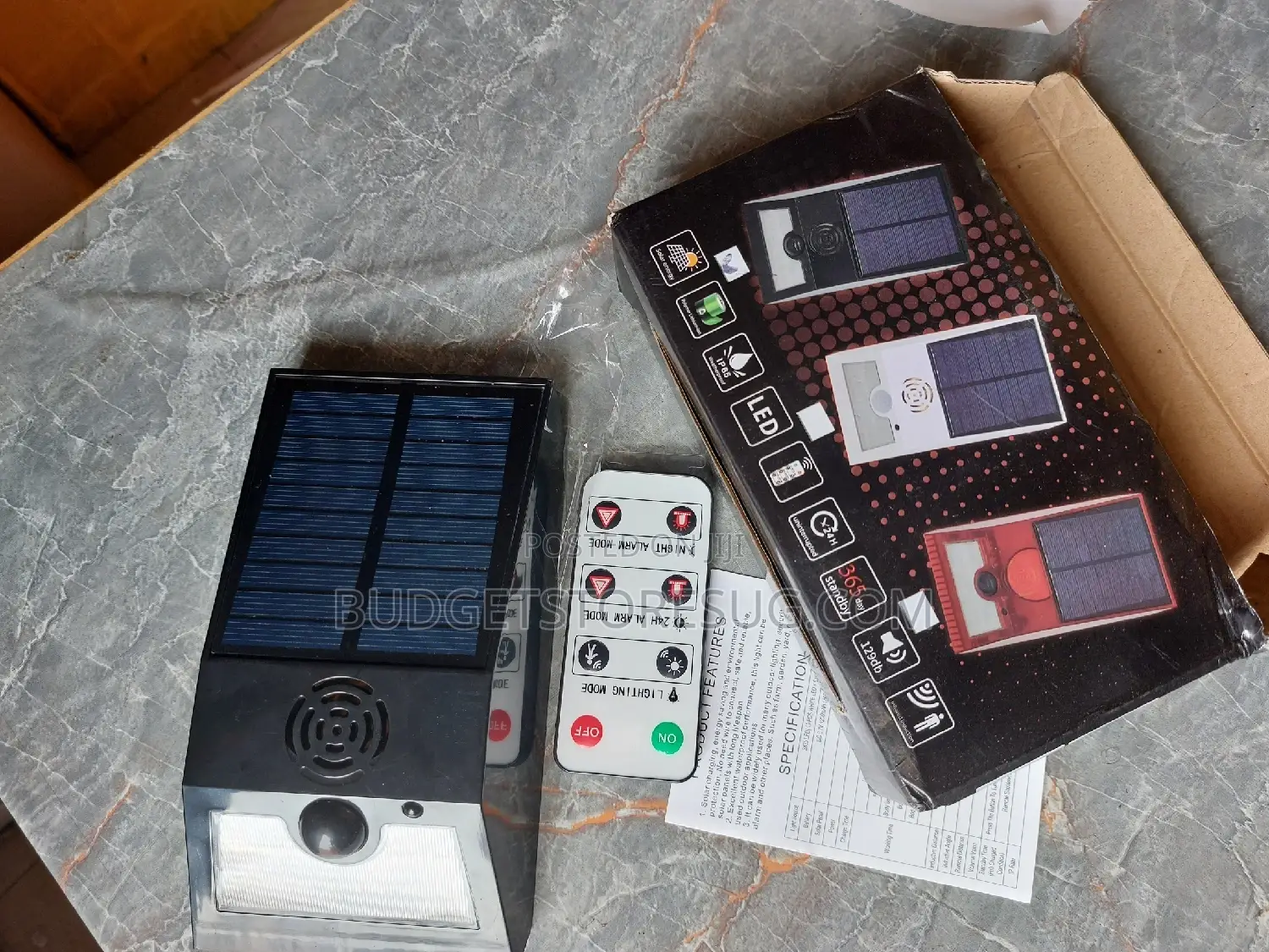 Remote Control Loud Siren Lamp