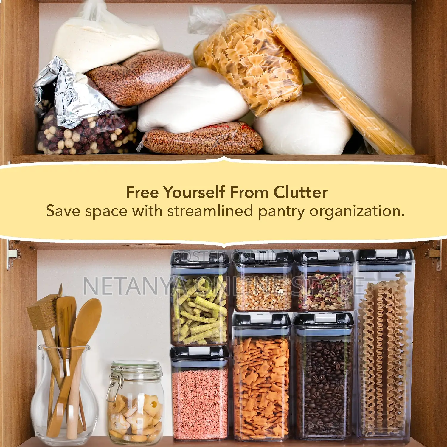7pcs Airtight Food Storage Containers