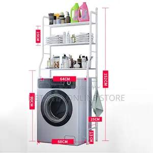 Durable Washing Machine Rack