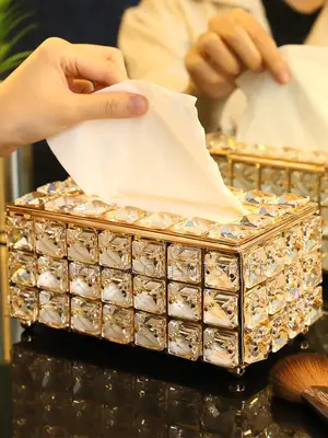 Crystal Tissue Box