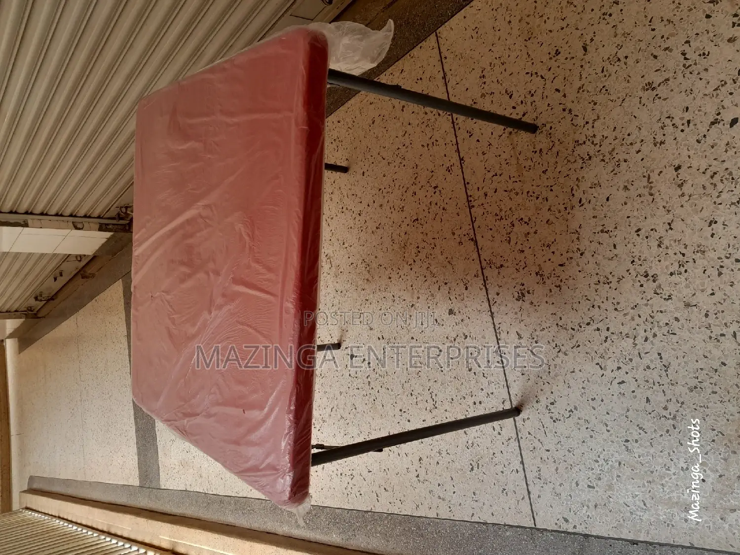 Orange,Blue,Red,White Heavy Plastic Table With Folding Legs