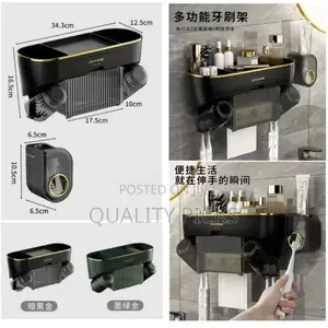 Wall Mounted Toothbrush Holder