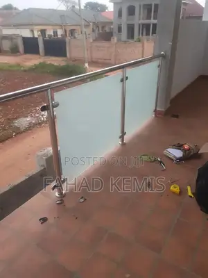 Stainless Glass Balcony Frost