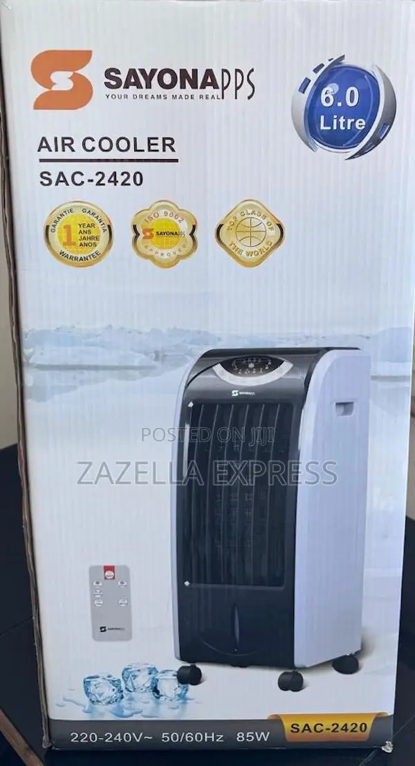 Sayona Air Cooler 6 LTR Model 2420