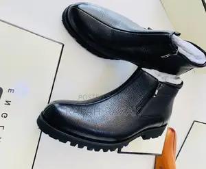 Original Clarks Double Zip Leather Ankle Boots