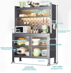 Multifunctional Kitchen Storage Cabinet