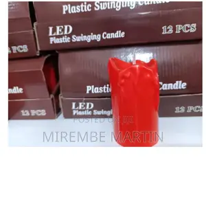 12pcs LED Plastic Swinging Candles.