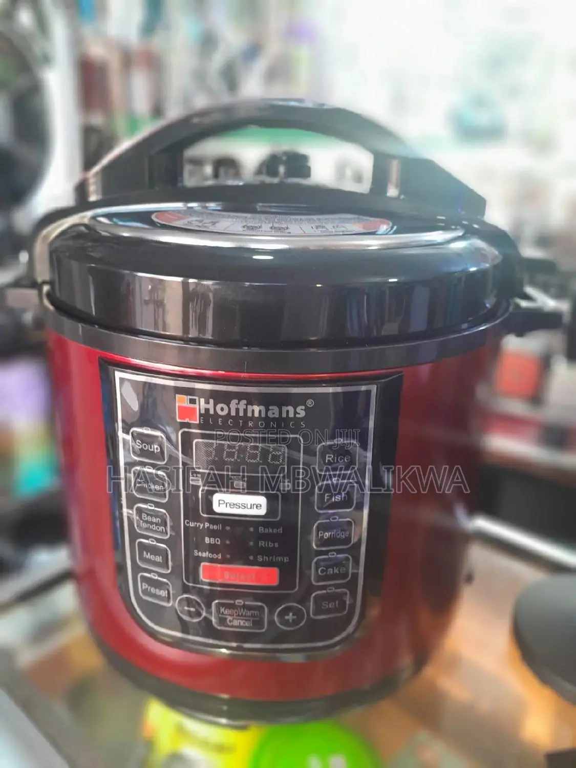 Hoffmans Electric Pressure Cooker. 6.5L