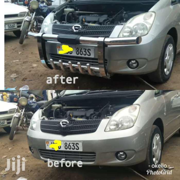 Front Bumper Protector On A Spacio New Model
