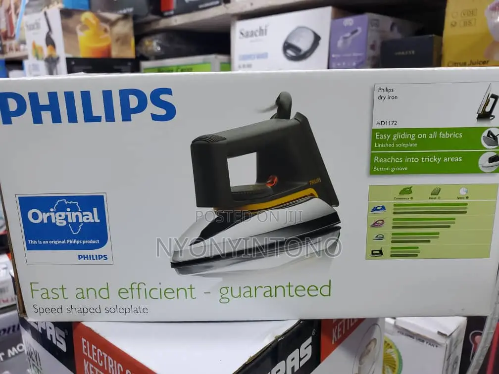 Phillips Original Dry Iron With 2 Years Warranty.