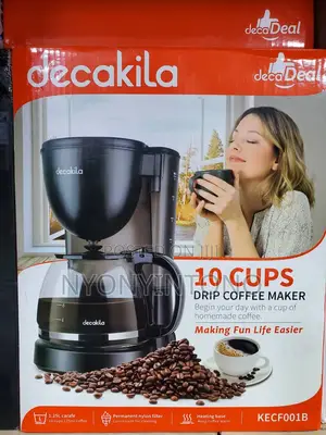 Decakila High Quality Drip Coffee Maker With 2mnths Warranty