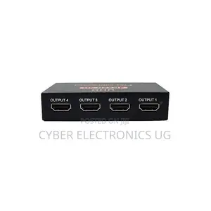 Ultra HD 4 Port HDMI Splitter 1x4 Repeater Amplifier 1080