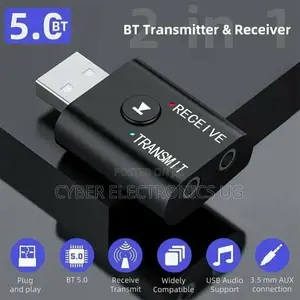 2 in 1 Bluetooth Transmitter and Receiver for Tv and Speaker