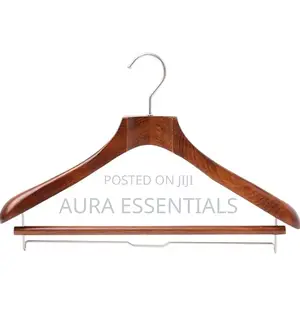 1pc Heavy Duty Wood Suit Hangers
