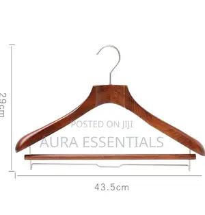 1pc Heavy Duty Wood Suit Hangers