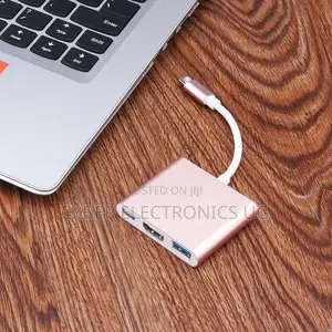 3in1 Type C to Hdmi Hub Usb and Usb C 3.0
