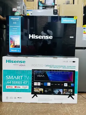 Hisense 43” Smart Tv A4 Series Frameless