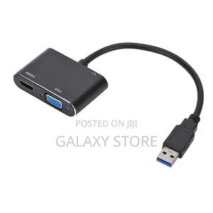 USB 3.0 to Hdmi-Compatible VGA Adapter 1080P HD for Computer