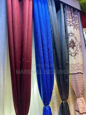 Plain Curtains With Nets