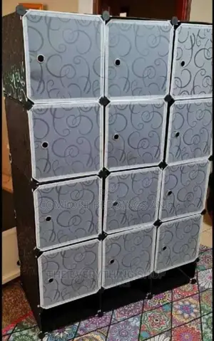 Three Column Plastic Closet