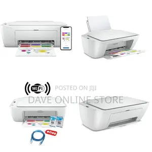 ( Print , Scan, Photocopy) With Wireless HP Printer – White