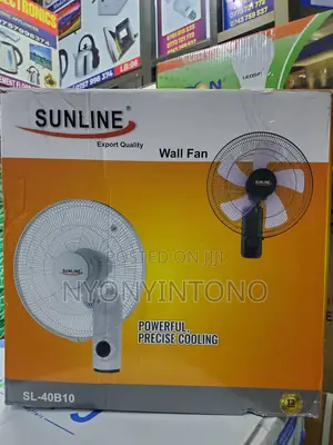 High Quality Silent Sunline Wall Fan With 3 Speeds.