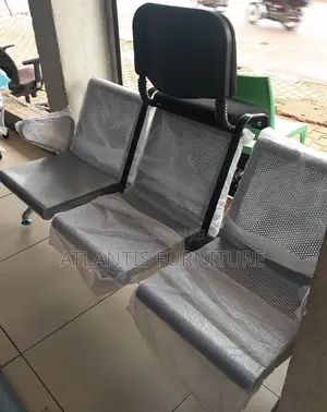 Silver Heavy Duty Three Seater.
