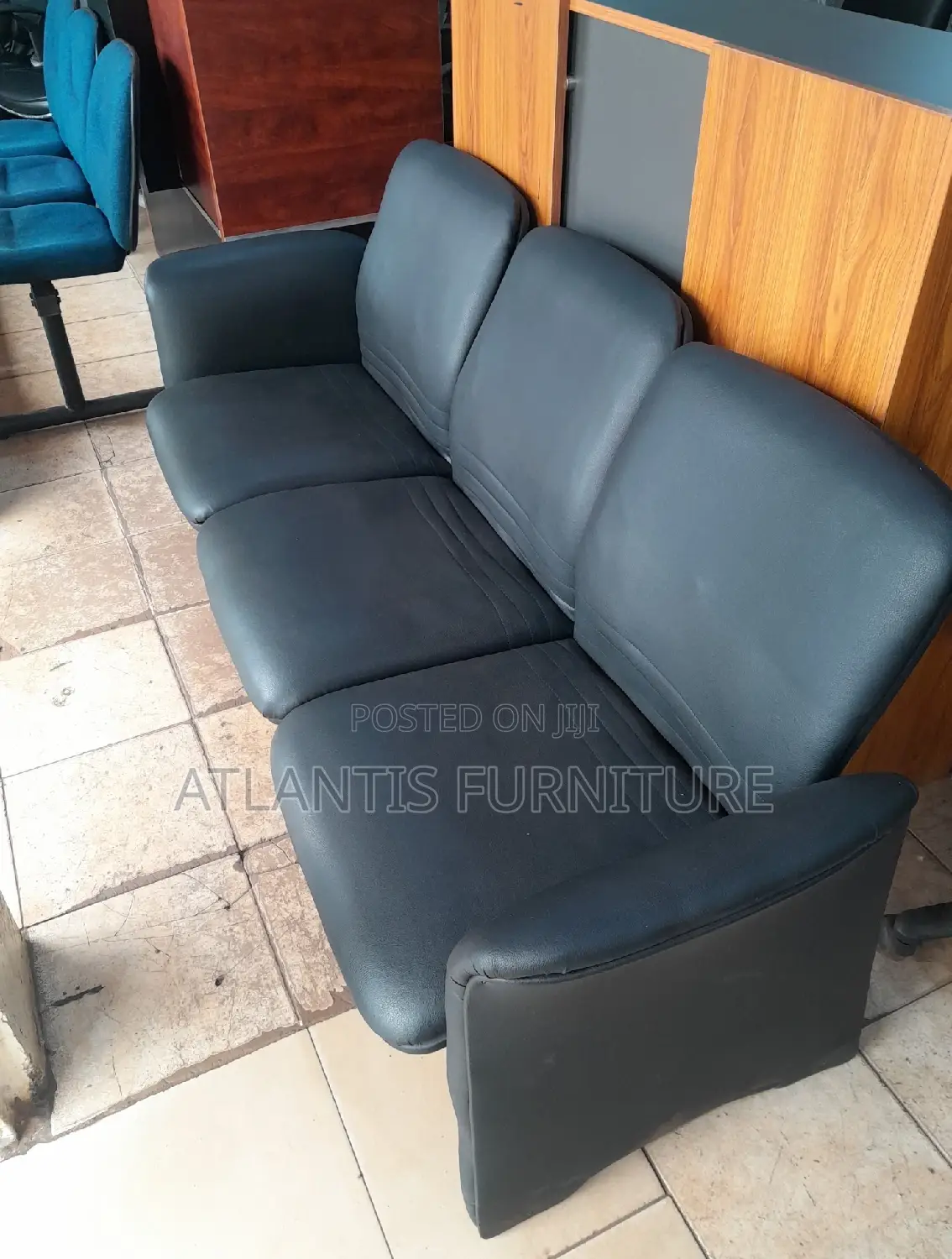 Triple Seat Waiting Chair
