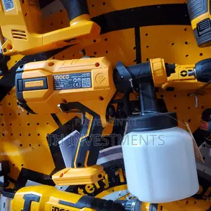 Lithium Ion Cordless Spray Gun.