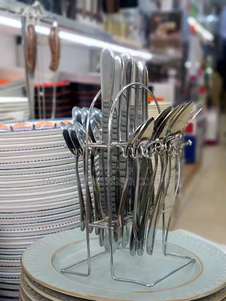 Stainless Steel Table Ware - Silver