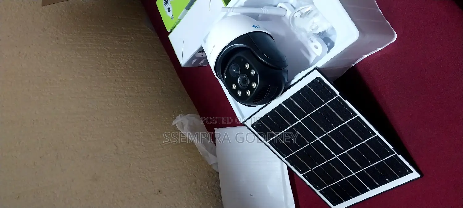 Solar Security Camera V380 Pro With 4G