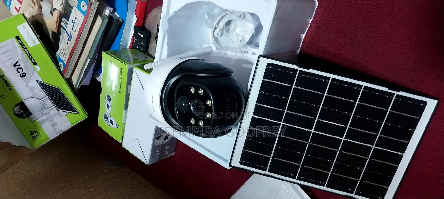 Solar Security Camera V380 Pro With 4G