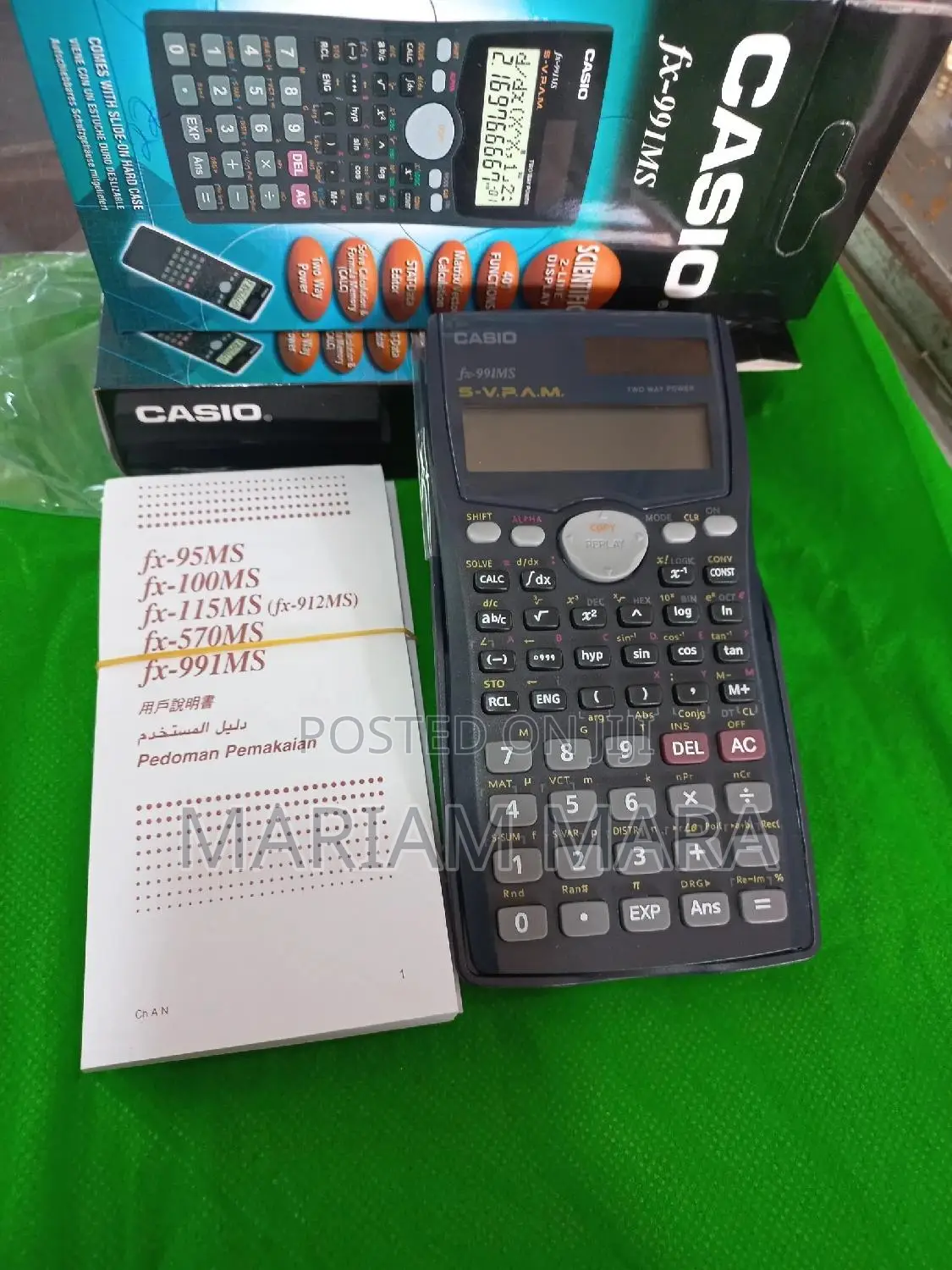 Scientific Calculator Fx-991ms
