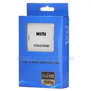 VGA to HDMI Scaler Box Audio Video Digital Converter