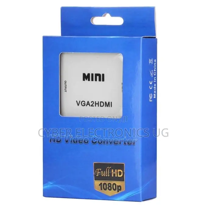 VGA to HDMI Scaler Box Audio Video Digital Converter