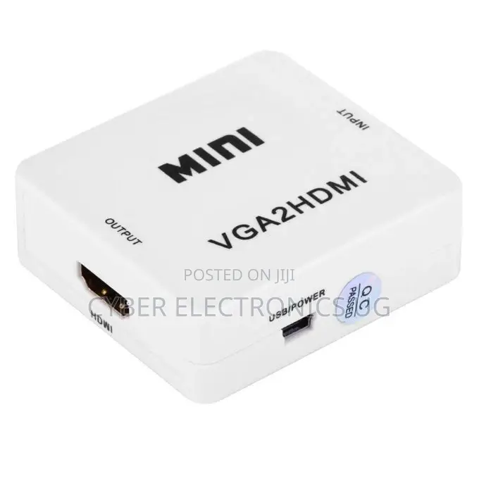 VGA to HDMI Scaler Box Audio Video Digital Converter