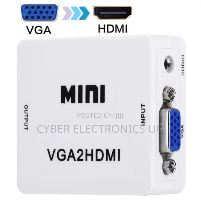VGA to HDMI Scaler Box Audio Video Digital Converter