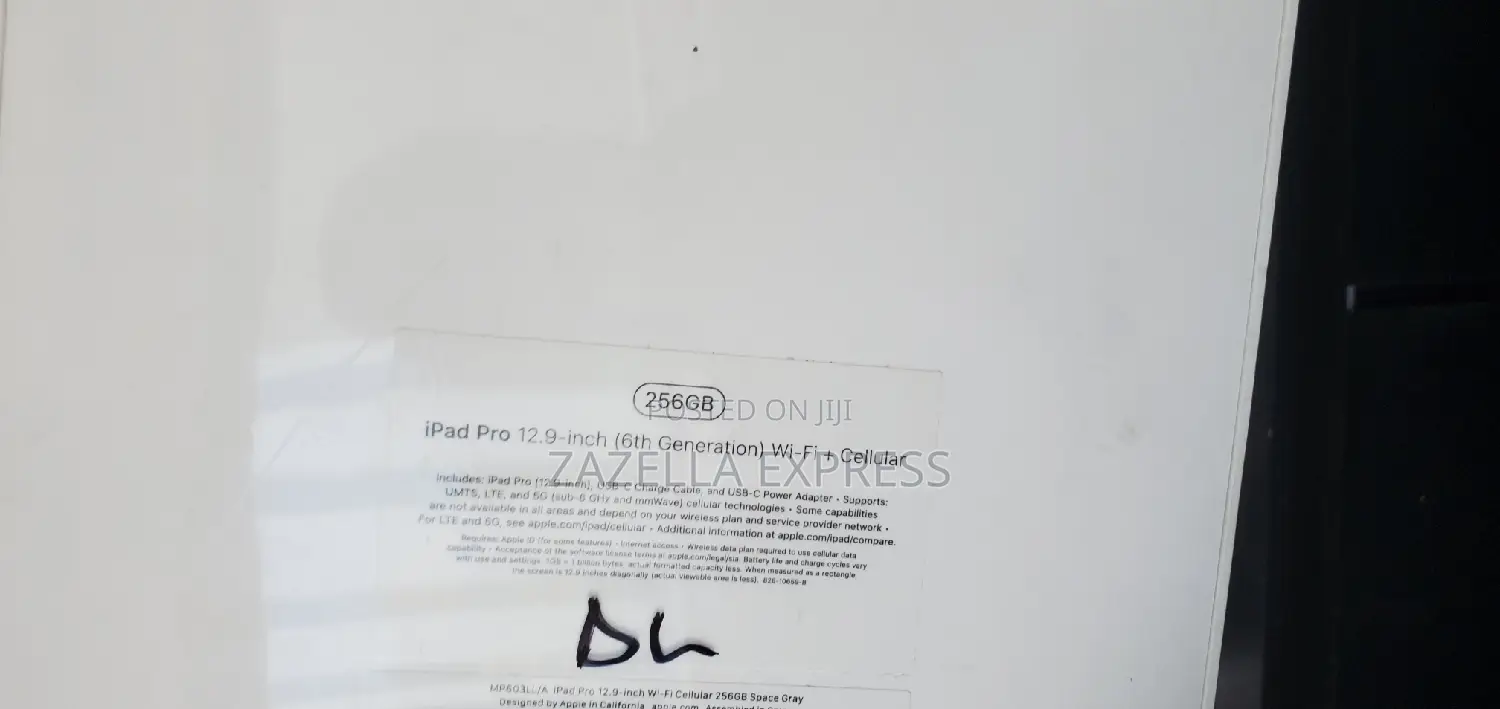 New Apple iPad Pro 12.9 (2022) 256 GB Gray