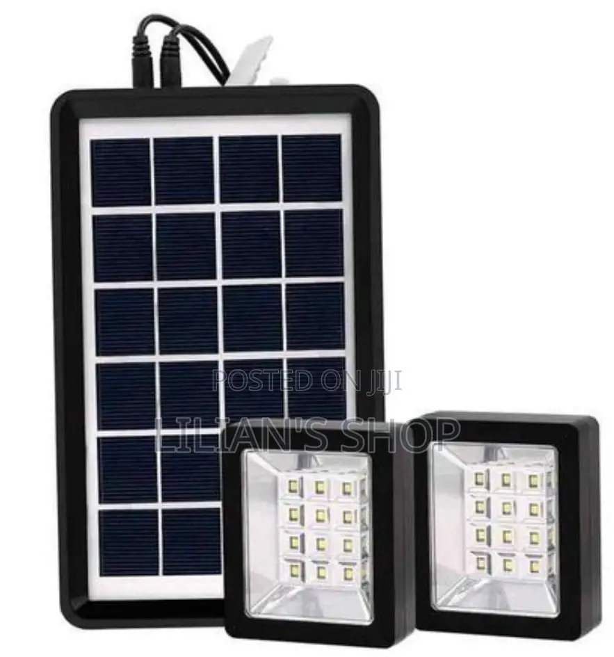 Easy Power Solar Lighting System With 2 Lights