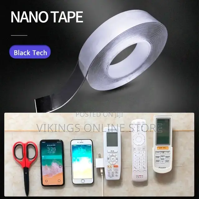 Transparent Washable Sticky Double Sided Nano Tape