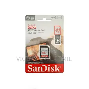 Sandisk Ultra Memory Card 256GB SDXC UHS-I Card